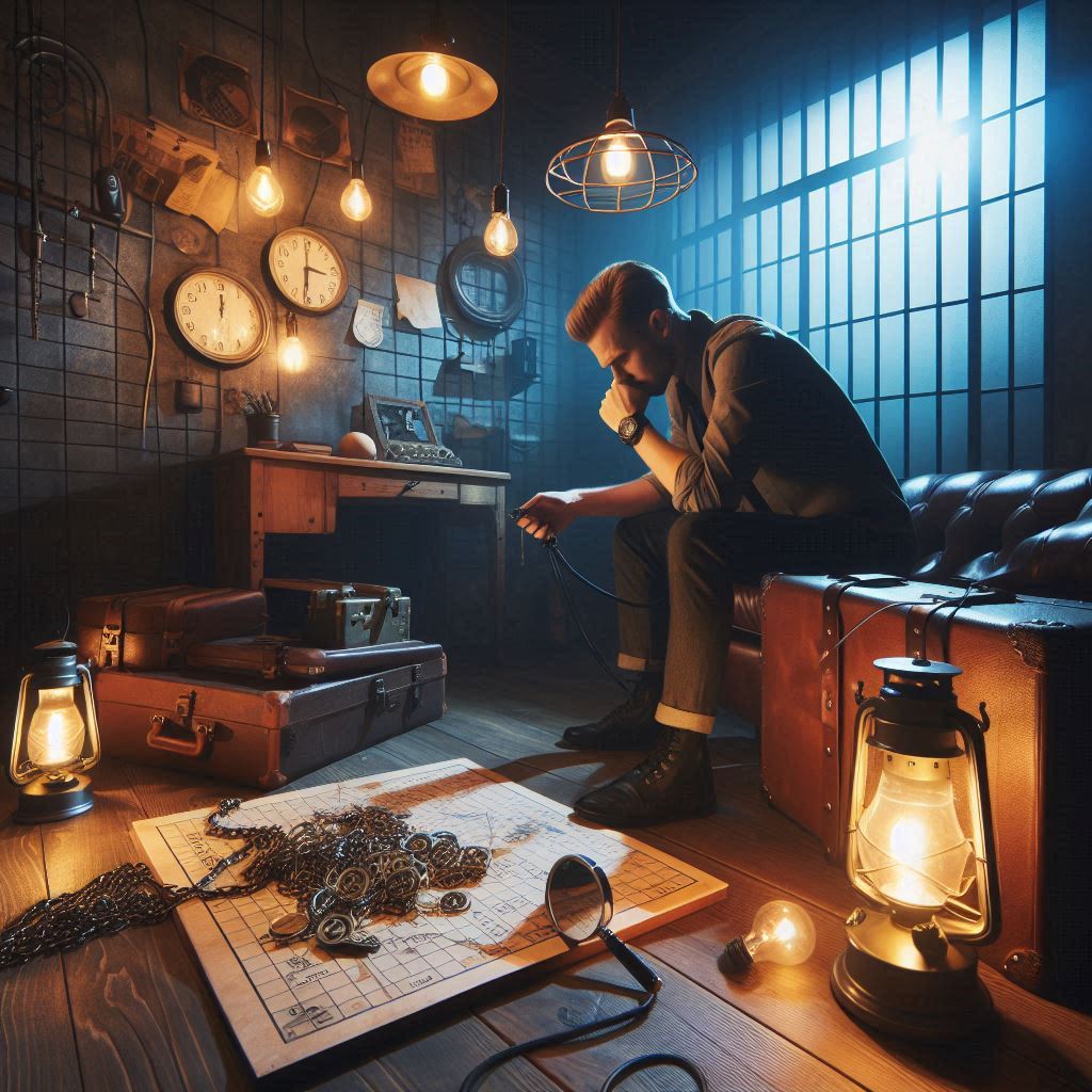 thể loại escape room phòng chơi phi tuyến tính